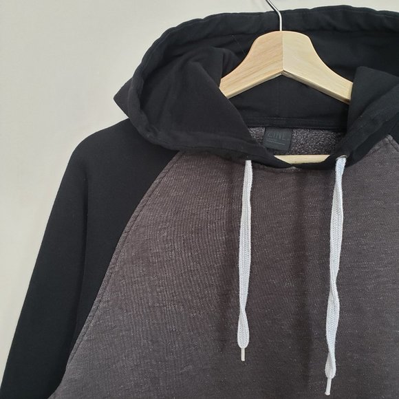 Zine Two-Tone Hoodie Sweater Large - Picture 3 of 8